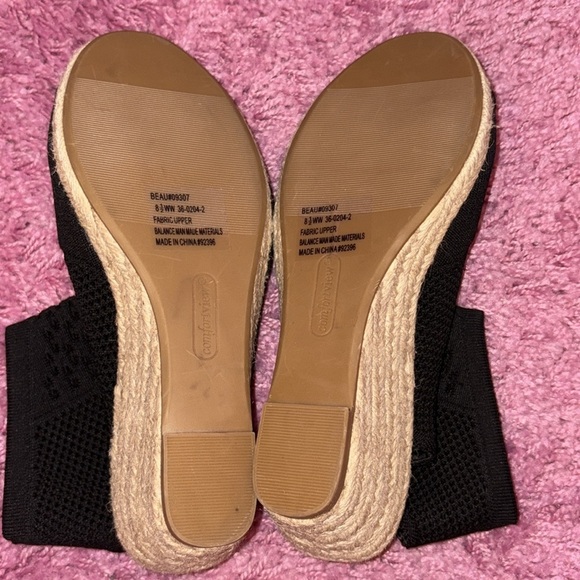 Comfortview Espadrille Wedge Sandals - Picture 6 of 6